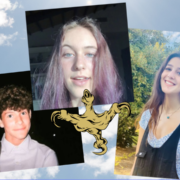 A collage of the three intervewees