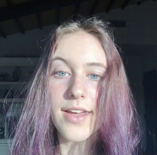 A casual faceshot of Sasha Greenhall